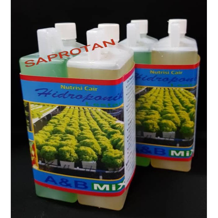 PUPUK HIDROPONIK AB MIX CAIR 1 LITER