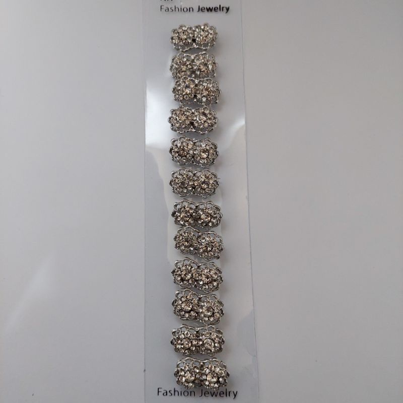 BROS DAGU Kecil Mungil Hijab Full Mata Korea Aksesoris Wanita Muslim-Putih B