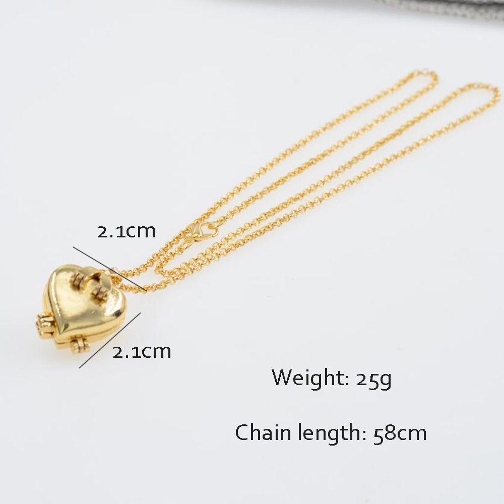 Lily Kalung Hadiah Kekasih Rantai Teman Multilayer Liontin