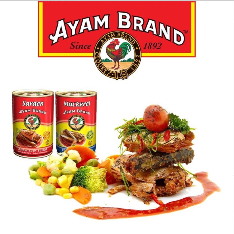 AYAM BRAND CRABMEAT 170 GR KALENG DAGING KEPITING RAJUNGAN HALAL