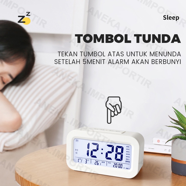 ❤️TERMURAH!!! ❤️Jam Meja Aesthetic✌️Jam Digital Meja LED✌️ Jam Beker Aesthetic Alarm✌️Jam Weker Digital✌️Jam Duduk Meja dan Mobil