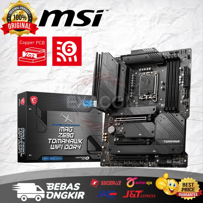 Motherboard MSI Z690 Tomahawk Wifi - LGA 1700 , DDR4 , Z690