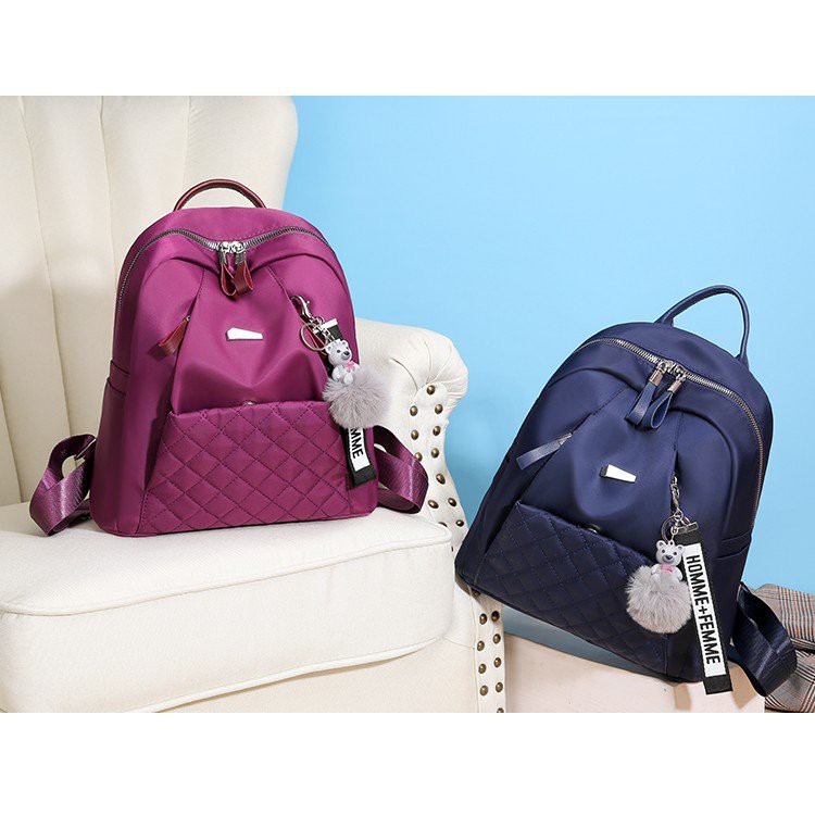 ( 2PC 1KG ) GTBI998012 NEW ARRIVAL TAS IMPORT  RANSEL TERBARU+ASESORIS