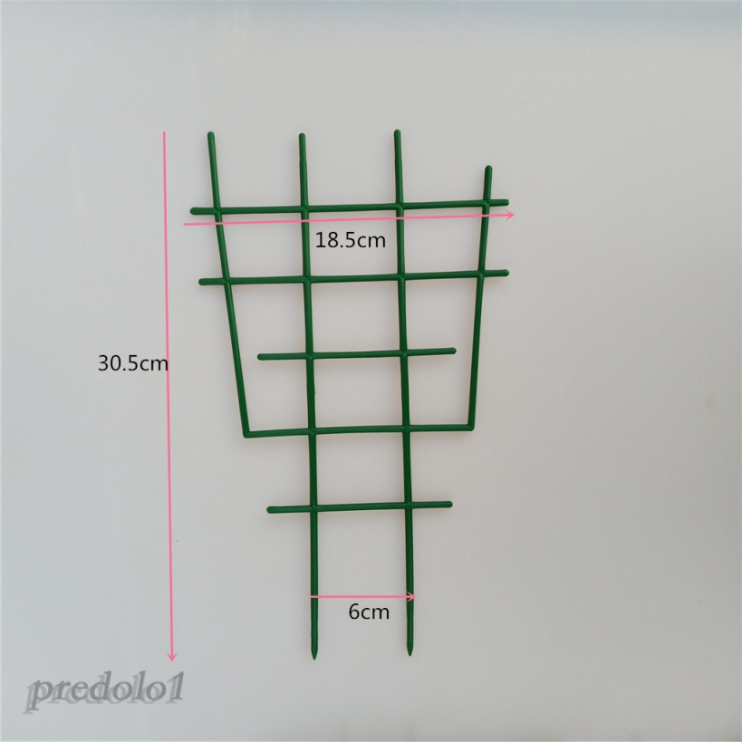 12pcs Trellis Penyangga Tanaman Rambat Mini Tahan Lama Untuk Taman Diy