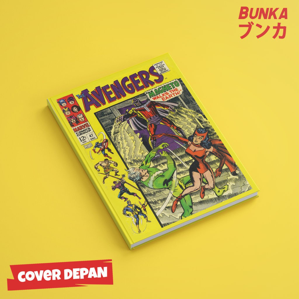 

Notebook Hardcover Marvel Avengers Klasik Cover 12 Ukuran A5 Buku Tulis Catatan Note Agenda Planner Jurnal Notebook Gift Couple