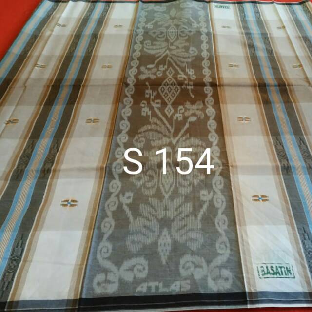 Sarung atlas afkir songket ukuran