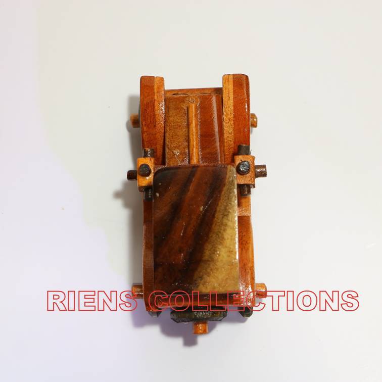 RIENS COLLECTIONS. MINIATUR DIECAST PAJANGAN MOBIL ONTRAN KAYU UKURAN 14 X 7 X 7 CM
