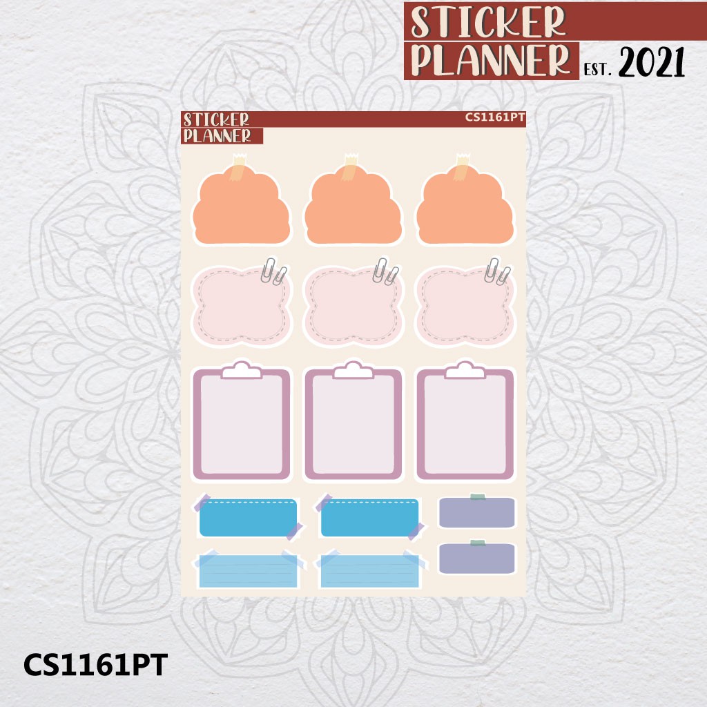 

Cute Style label 1 Weekly Sticker Planner | Sticker Sheet, Bujo, Hobonichi, Scrapbook, & Journal