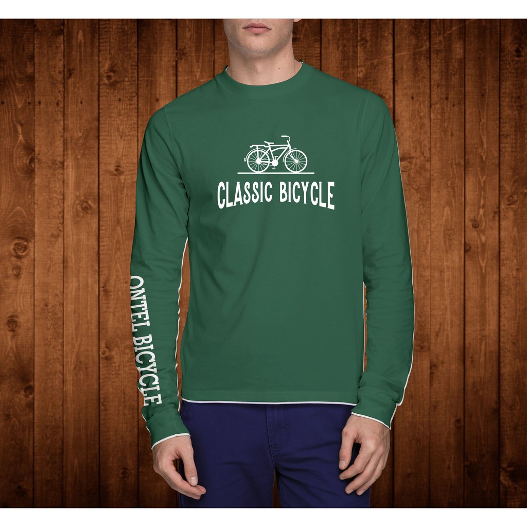 kaos lengan panjang sepedah