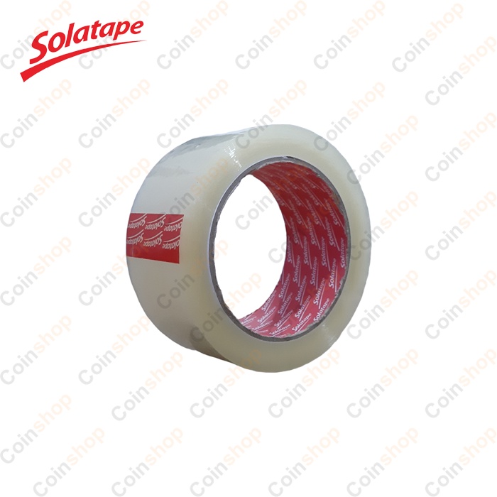 

Opp Tape Lakban Bening Coklat 45mm x 90 yard Solatape