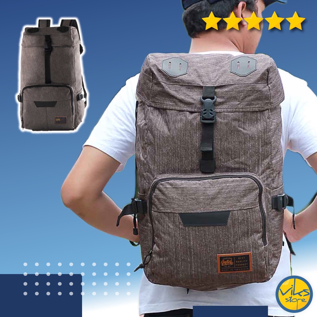 Tas Punggung Backpack Pria Cowok Tas Ransel  Casual Kerja Sekolah Masuk Laptop Kuliah Distro Premium Inficlo