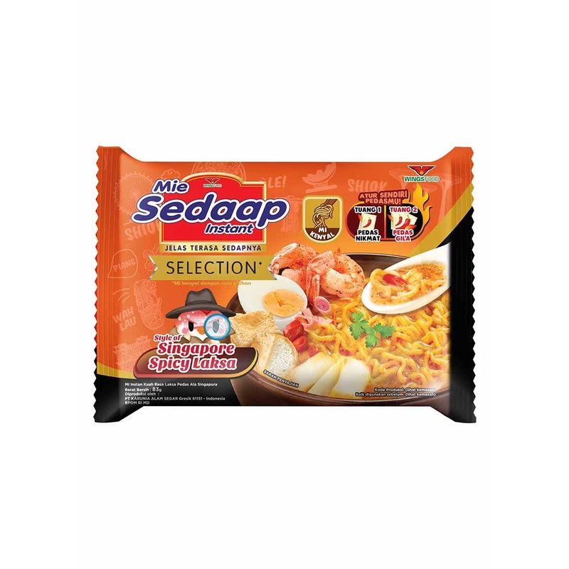 

Mie Sedap Laksa Singapore 83gr