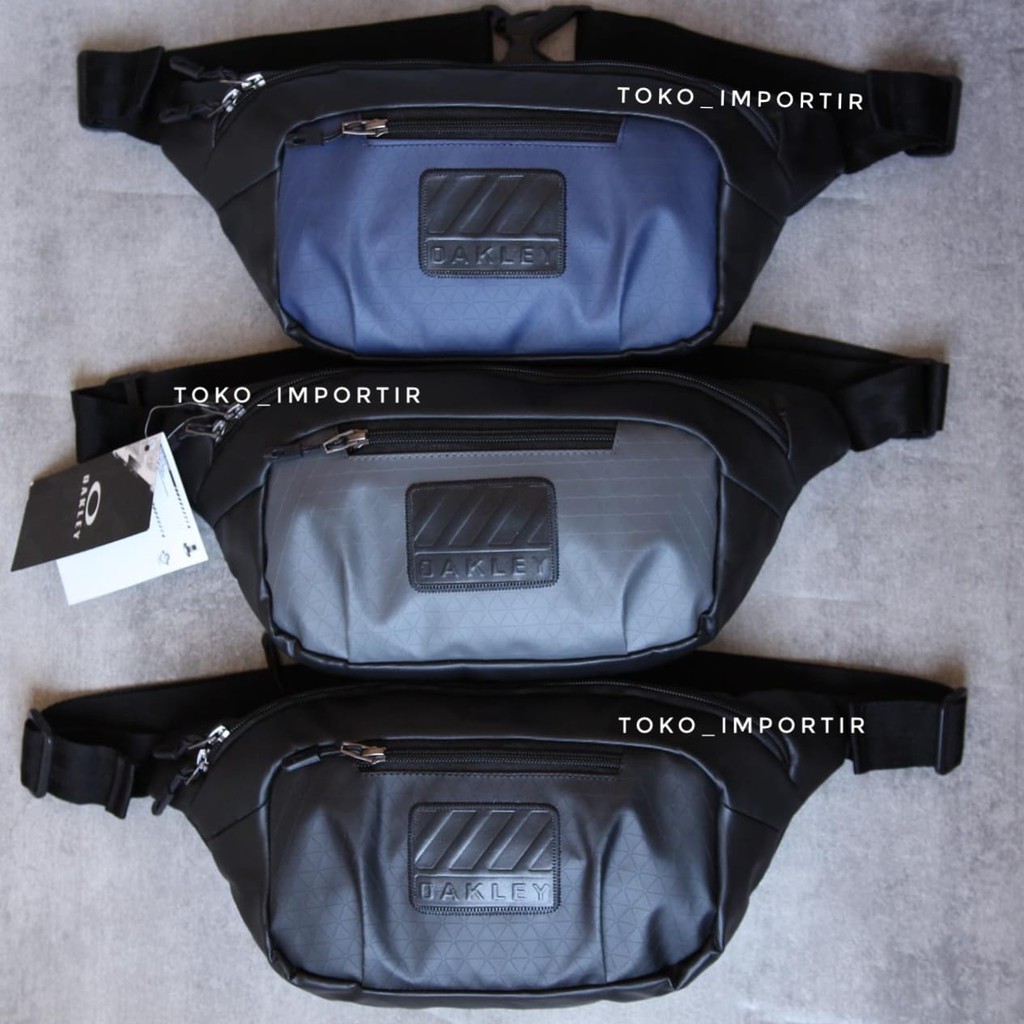 Waistbag Oakley Mirror Ori tas pinggang pria waterproof anti air