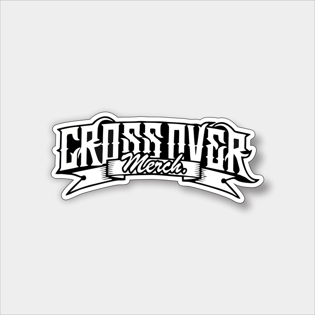 

Stiker brand/stiker distro/stiker graftac cross over anti air