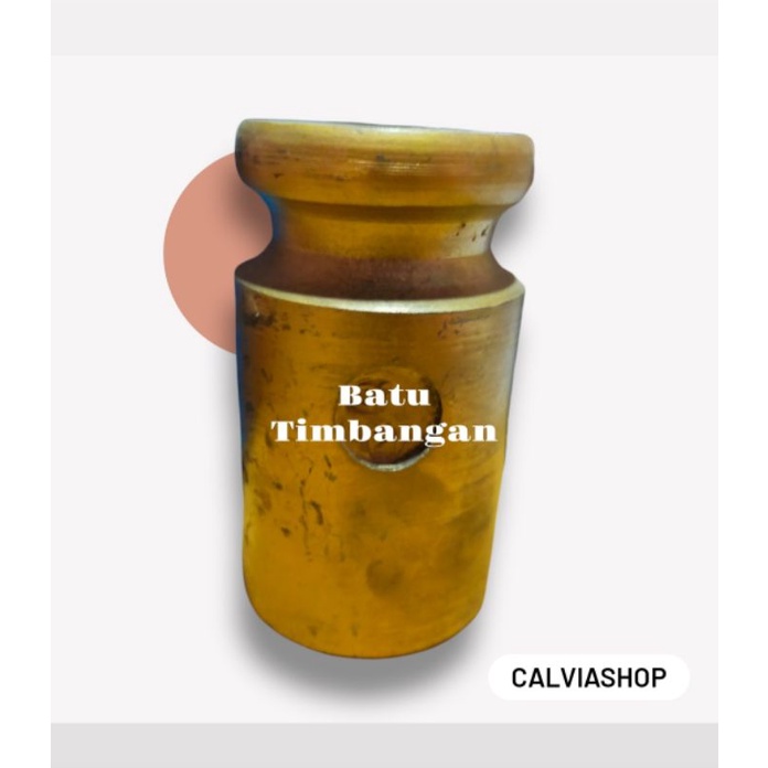 batu timbang satu ons / anak timbang 100 gram