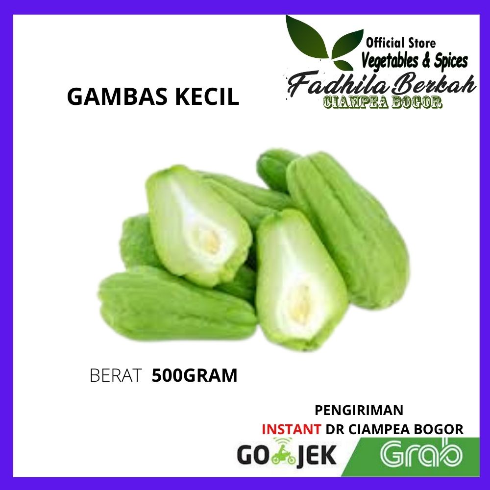 

Gambas Labu Kecil Pasar Sayur Sayuran sayurbox sayurmayur Segar fresh Makanan kuliner beku frozen Online Freshmart Bogor