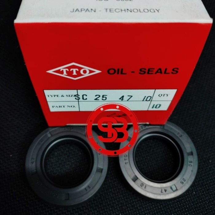 Oil Seal SC 25 47 10 / 25.00 47.00 10.00 / 25X47X10 TTO