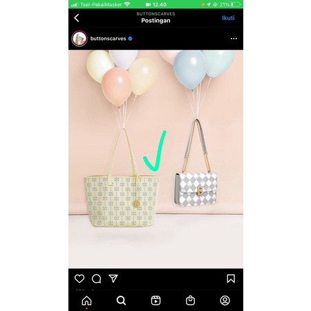 DISNEY X BUTTONSCARVES BAG