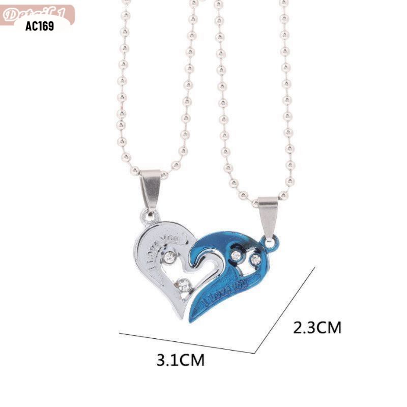 [IMPORT] AC169 - KALUNG PASANGAN I LOVE YOU AKSESORIS IMPORT KEKINIAN - 76BAGSTORE