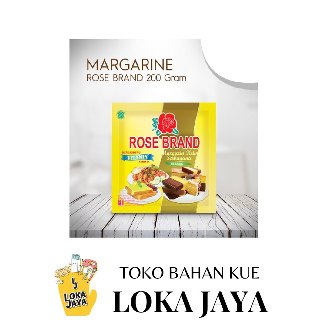 

ROSE BRAND MARGARINE 200 GR