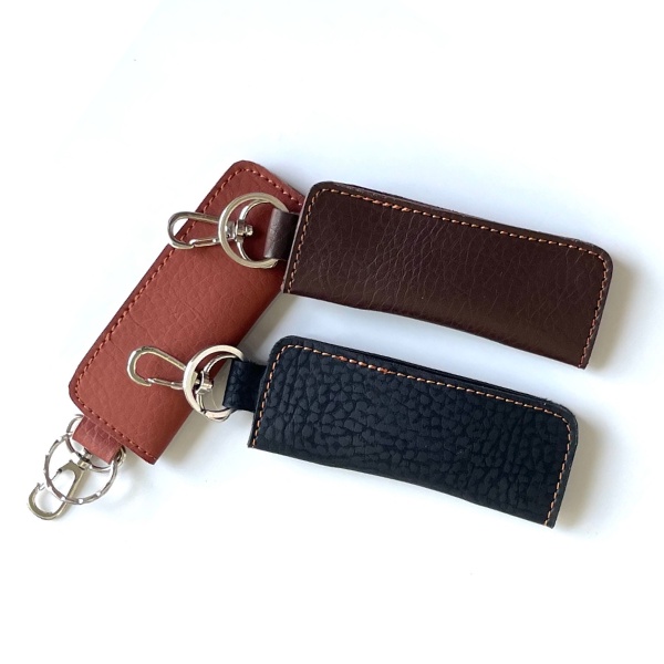 Dompet Mini STNK Gantungan Kunci Mobil Motor 2 Lipat Sovenir Unik Pernikahan Kekinian Murah Kecil Kulit Batik Paket Wedding DP01-A1