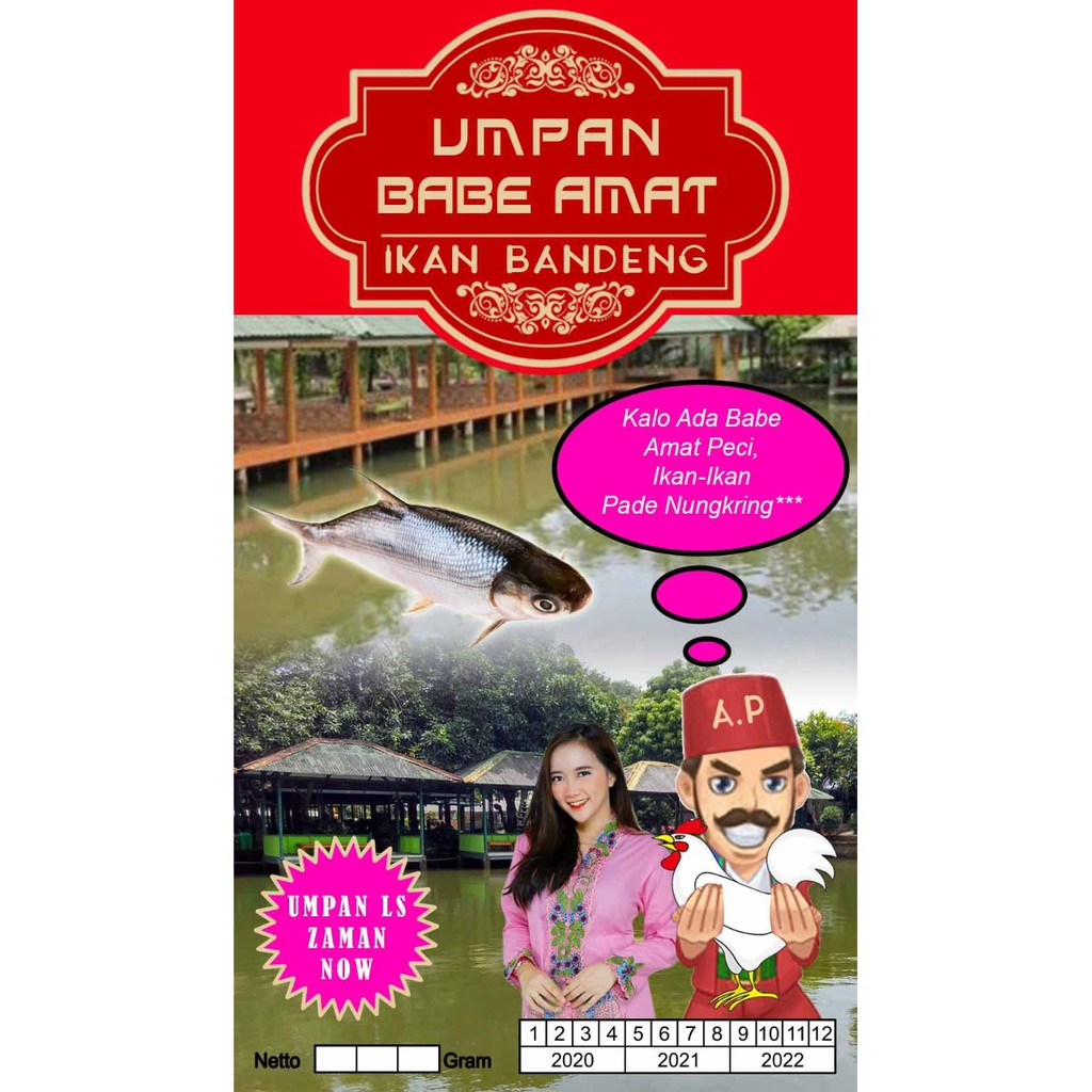 Umpan Ikan Bandeng Babe Amat Peci | Umpan Bandeng