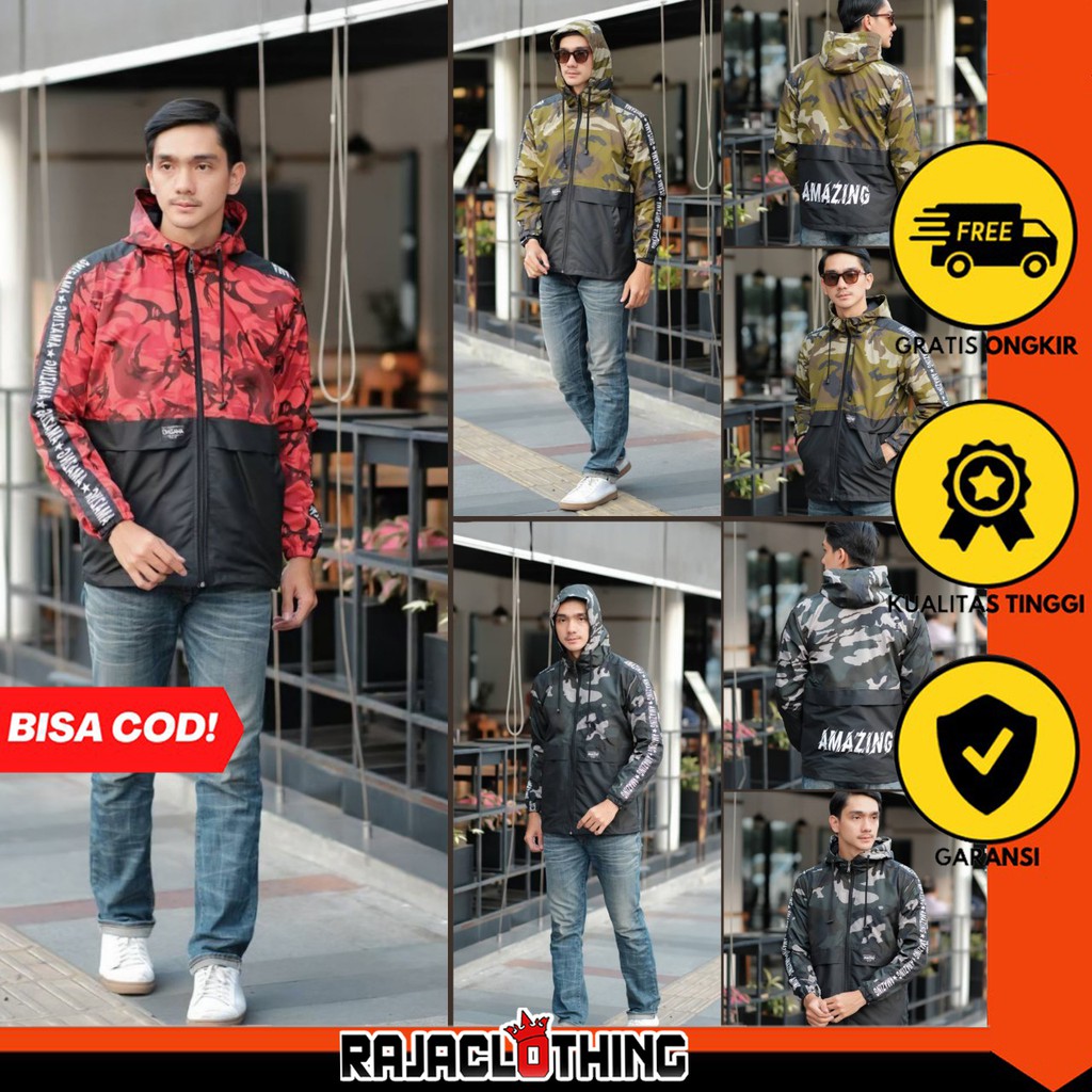 RCL - JAKET PARKA SURVIVOR AMAZING PRIA - JAKET NEW ARRIVAL SURVIRIO ADVENTUR COEOK L.XL