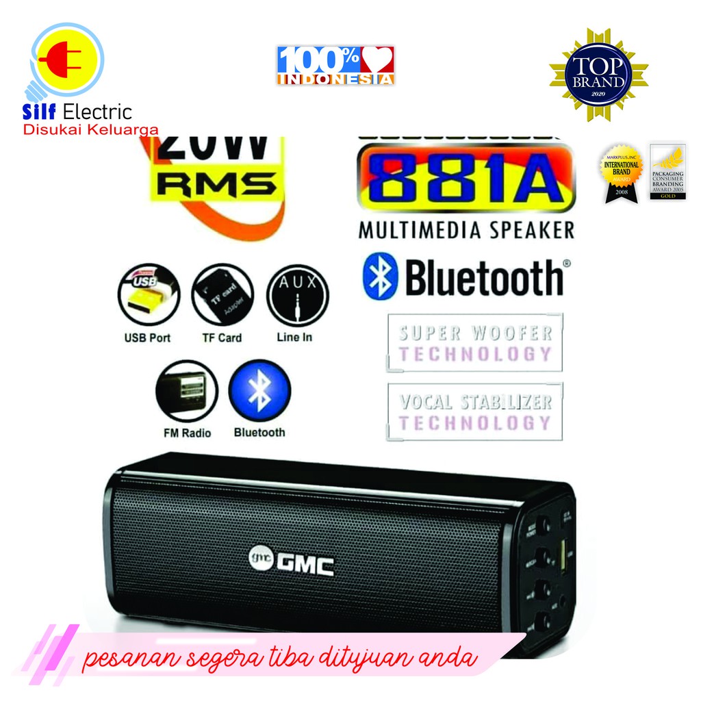 Speaker GMC 881A - MURAH