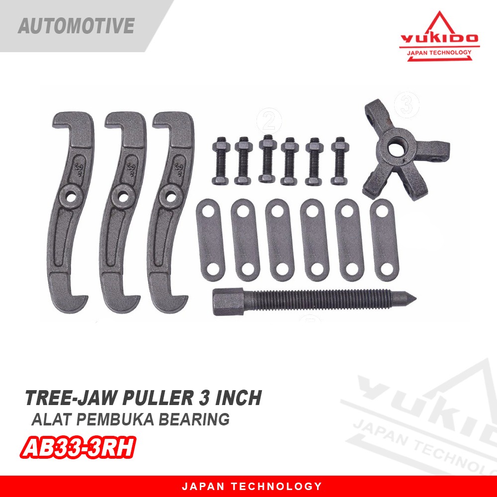 Treaker Kaki 3 Multifungsi 3 inch / Three Jaws Puller