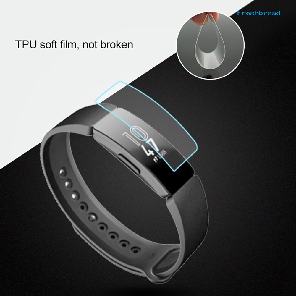 Terlaris 1/2Pcs High Clear TPU Screen Protector Film for Fitbit Inspire HR/Fitbit Inspire