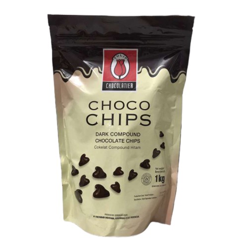 

Tulip Dark Compound Choco Chips 1kg