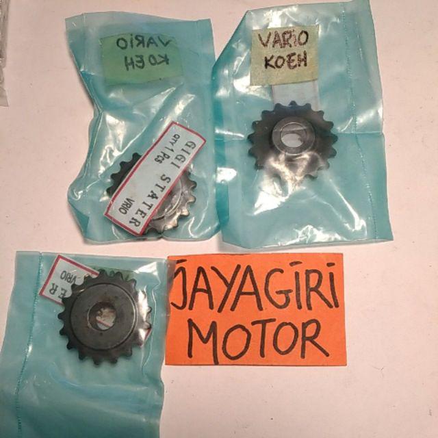 Gigi Stater Kecil Grand Supra Vario Starter Dinamo Dynamo Gear Gir One Way Motor Sprocket Sproket-Vario - CKD