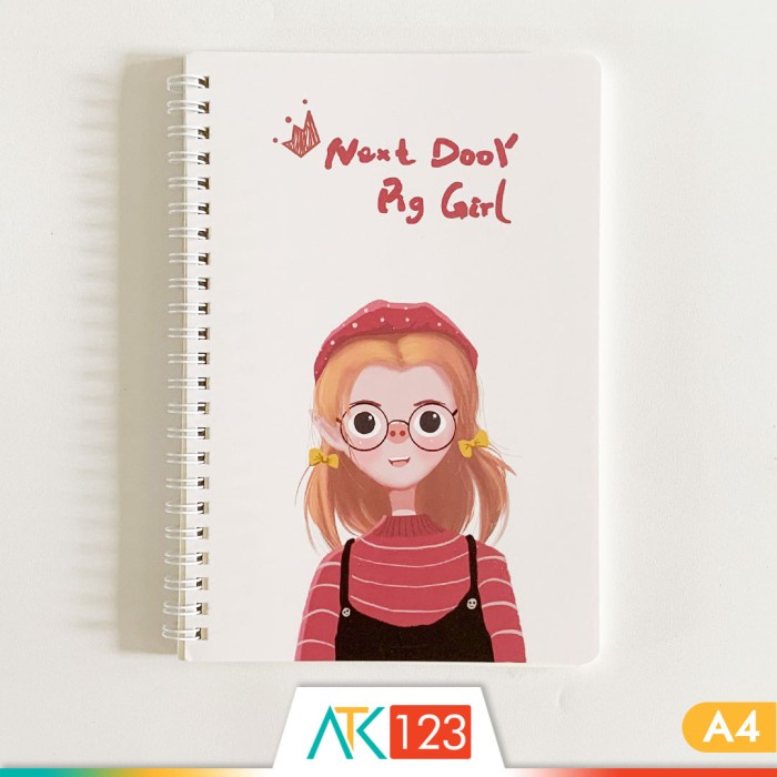 

[RESTOCK] Buku Catatan / Notebook A5 Motif Lucu / Fancy / Kartun / Karakter MI01 - A., 4