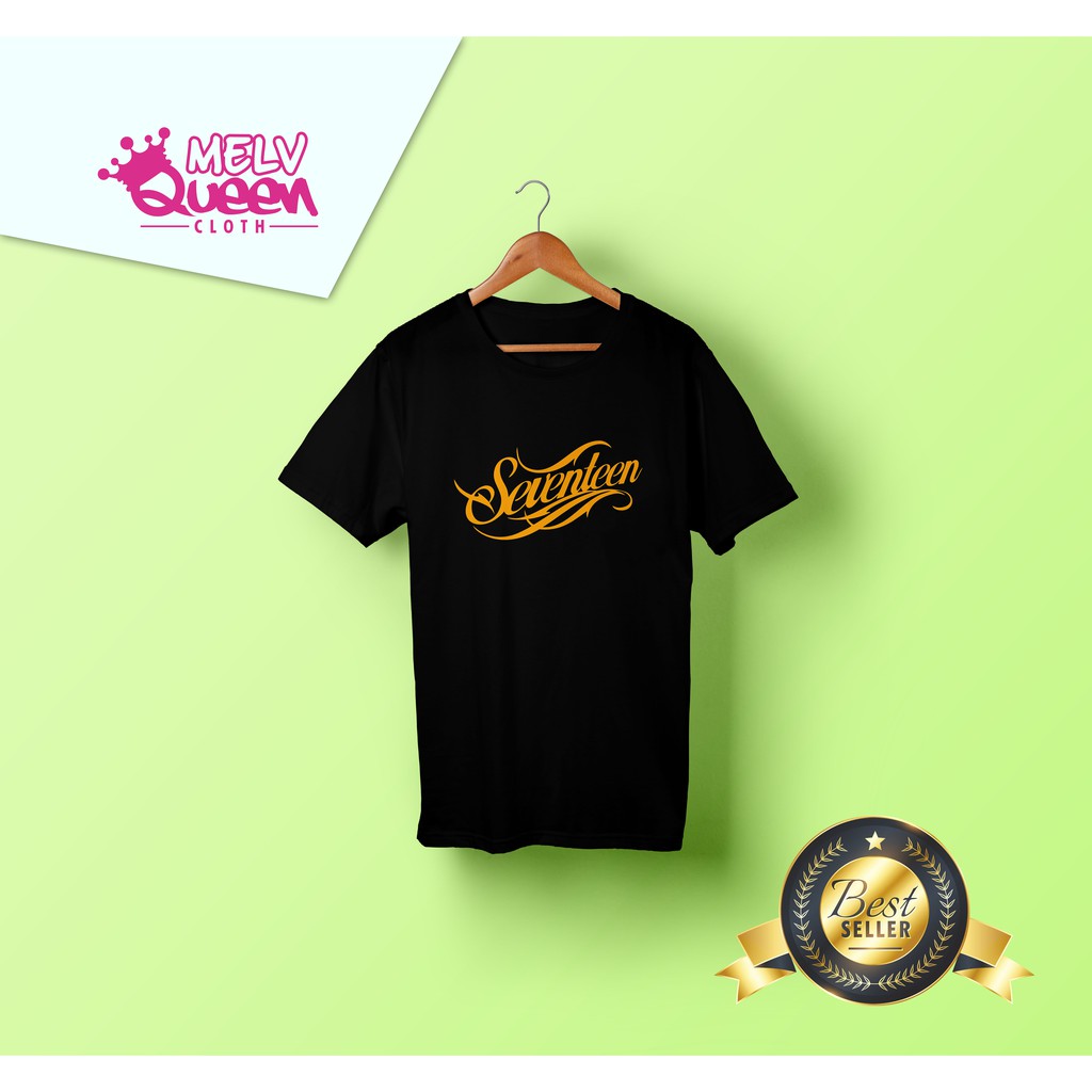 T-shirt / Kaos Band Seventeen / Lengan Pendek / Unisex