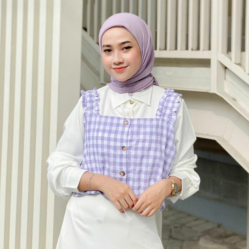 Maya Top Atasan Blouse Fashion Muslim Terlaris