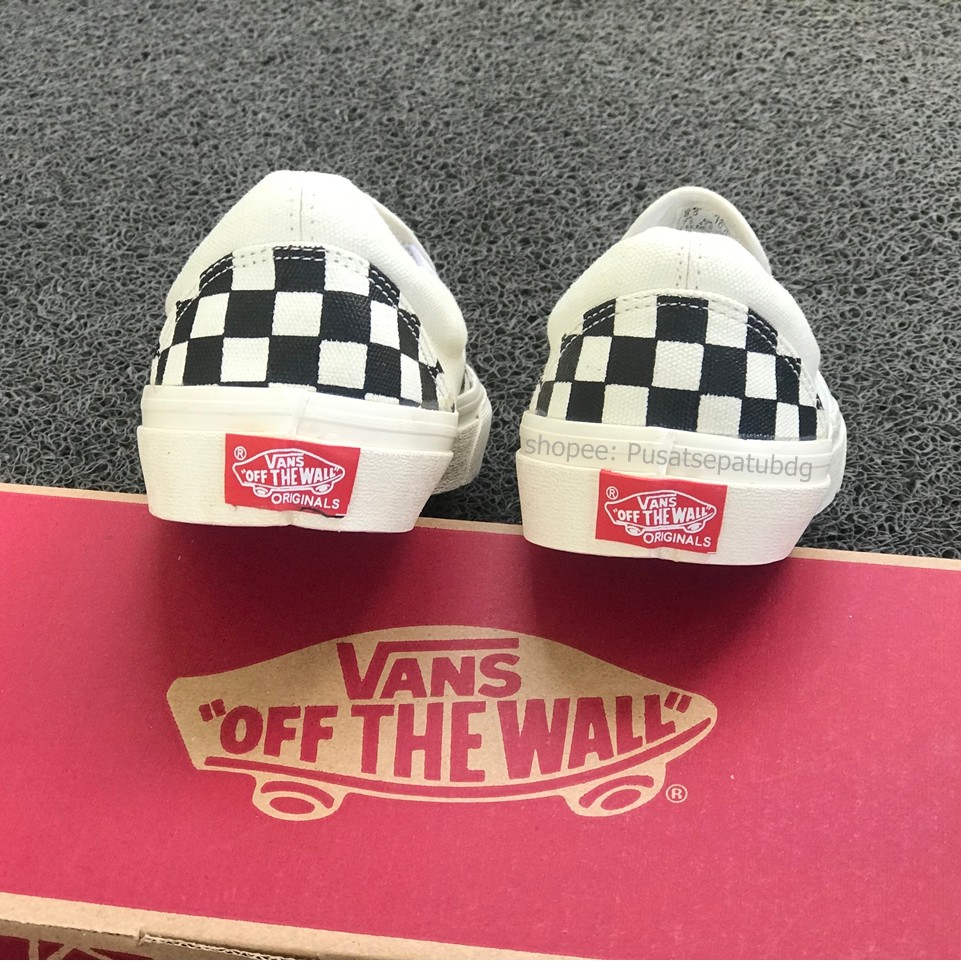 Vans Slip On OG Checkerboard Off White Voult Ivory