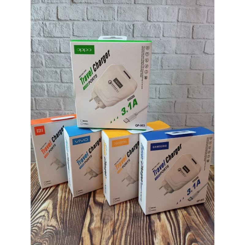 Charger OPPO QP-003 1USB Android Micro Casan OPPO QP003 1USB 3.1A USB Micro