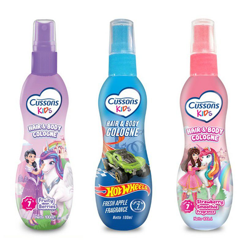 Cussons Kids Hair&amp;Body Cologne (Parfum Anak 100ml)