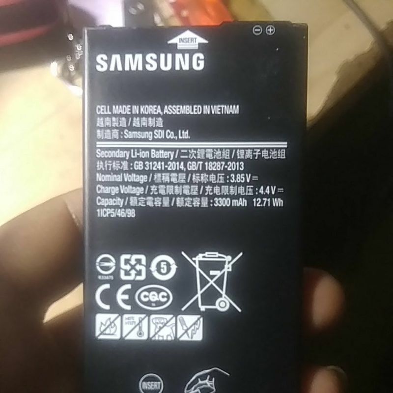 baterai j7 prime original