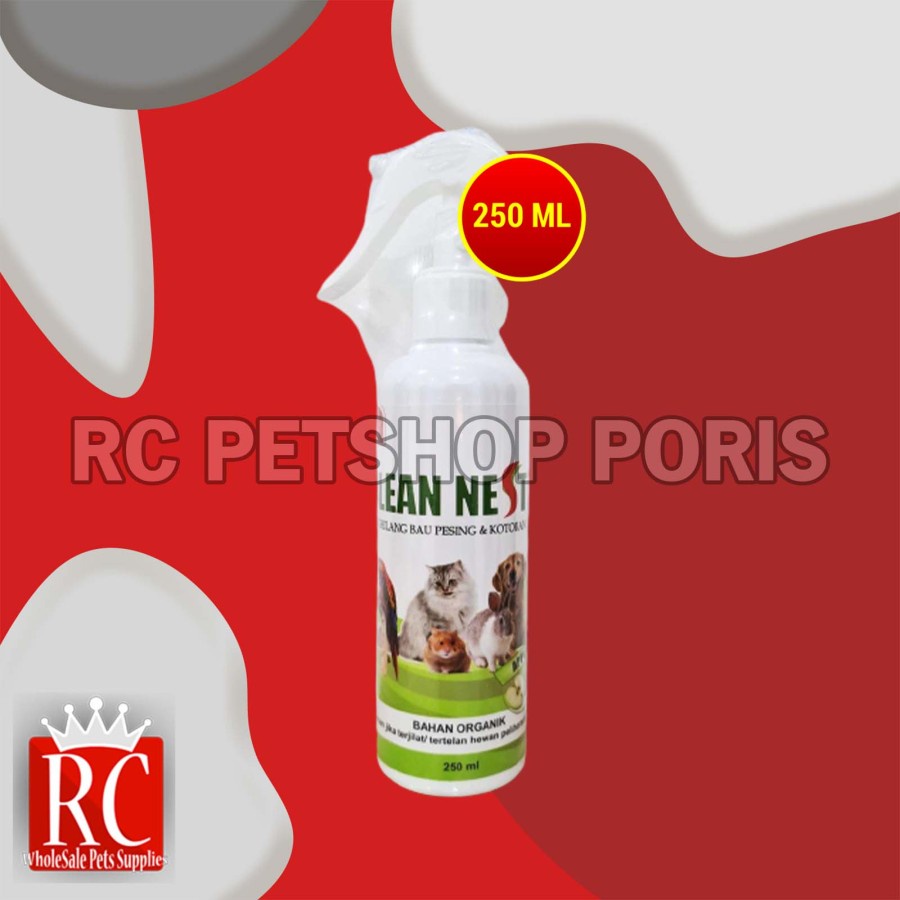 Pengilang Bau Organik Aman Clean Nest Spray 250ml