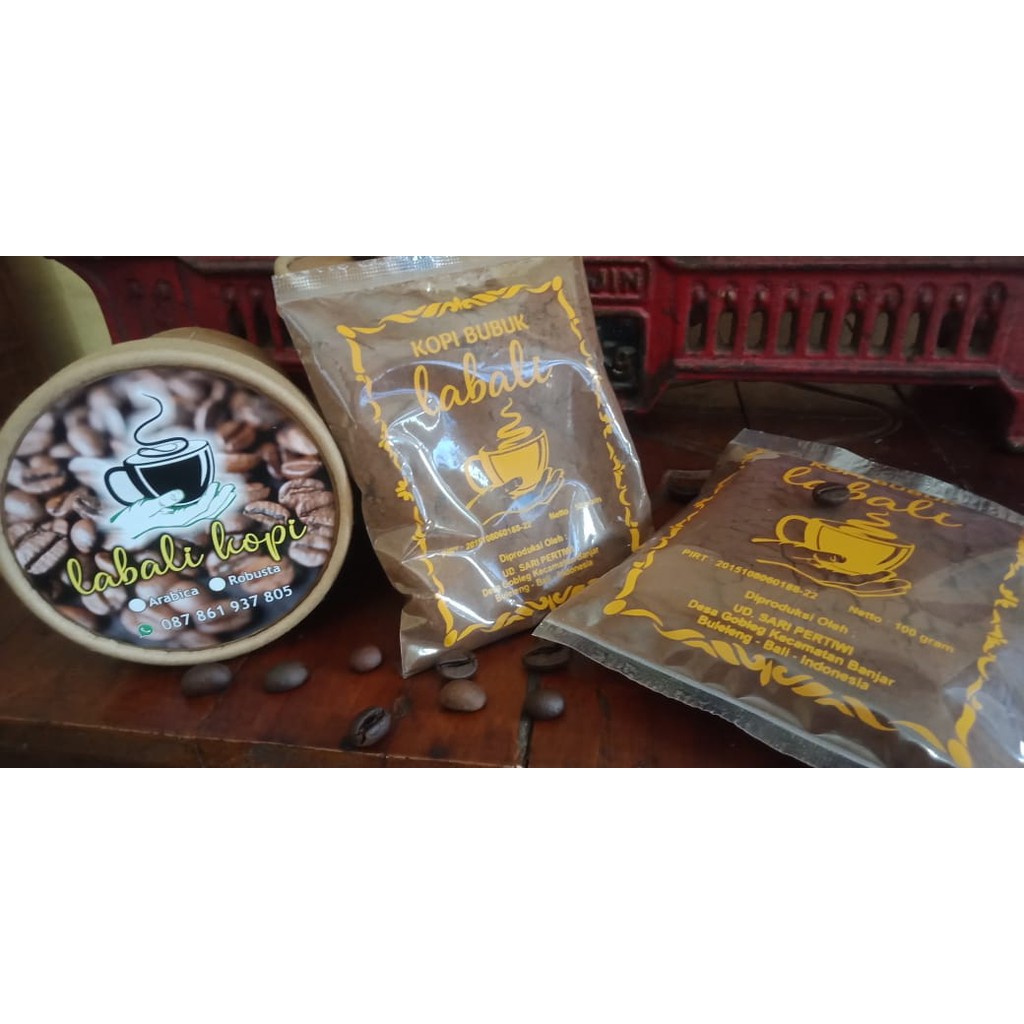 

Kopi bubuk kemasan 700gr original Sari pertiwi