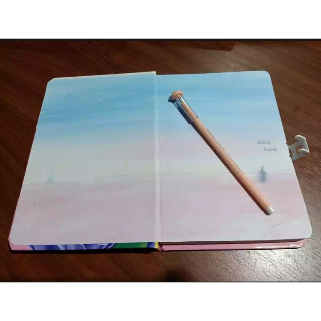 Buku Agenda Diary dengan Kunci Password / Hard Cover Diary with Lock Code FREE PULPEN