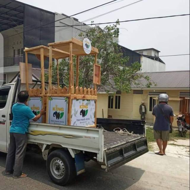 Booth portable | booth jualan | booth  gerobak