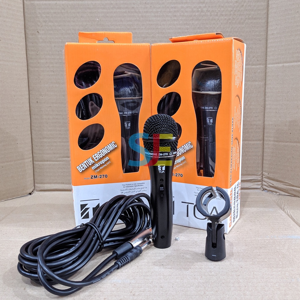 Microphone TOA ZM 260 ZM 270 ZM 320 / Mic Kabel