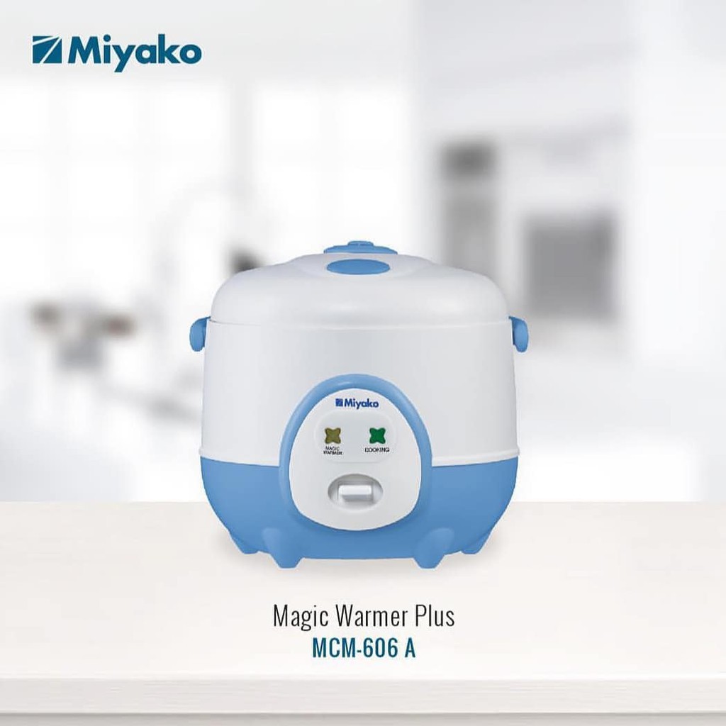 Magic Com / Rice Cooker Miyako MCM 606A Kapasitas 0.6 Liter 3 in 1