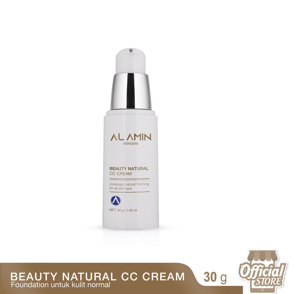 Alamin Beauty Natural Cc Cream   | Whitening/Glow/ToneUp/Base MakeUp Natural |