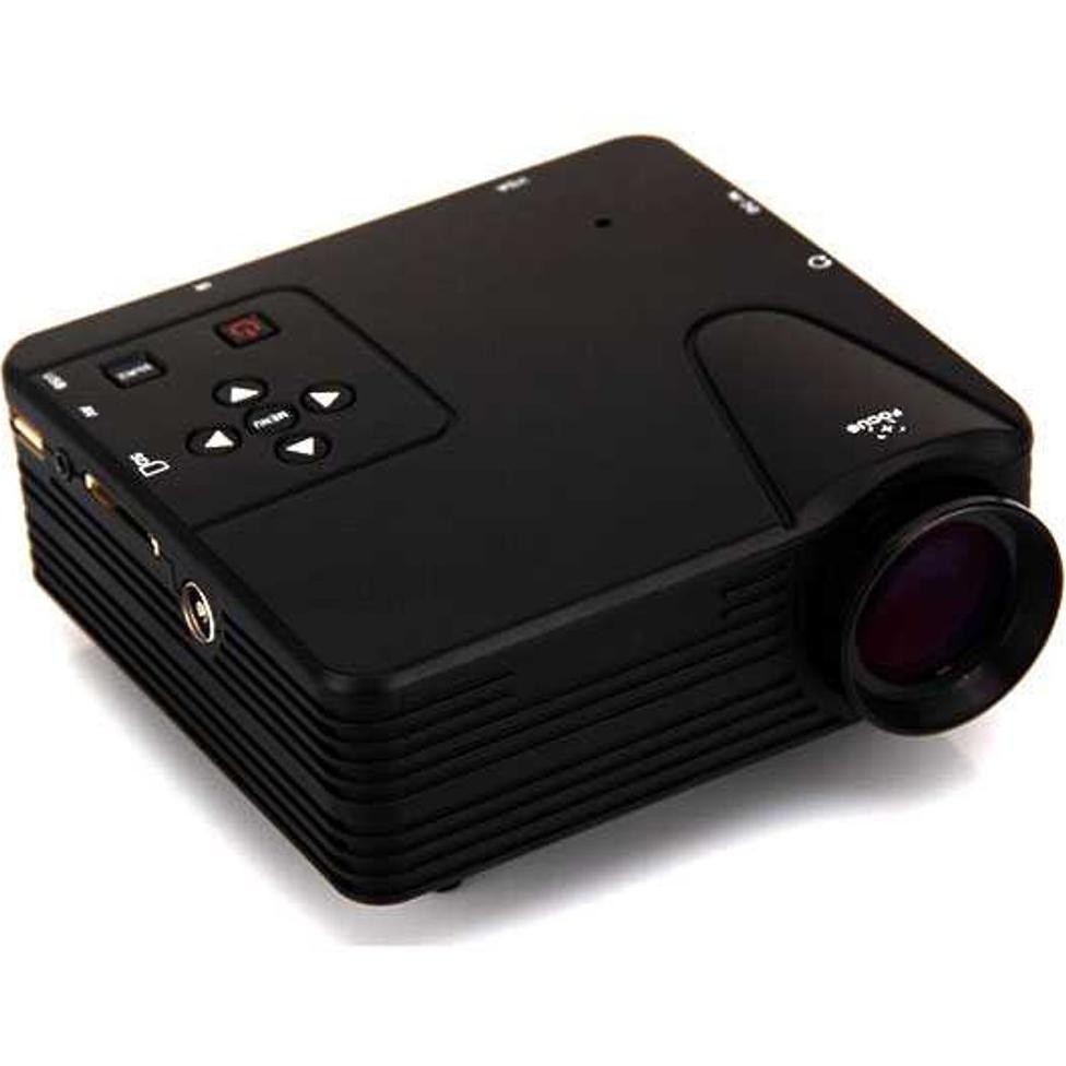 E0908 Projector Proyektor Mini Led 640 X 480 Pixel 80 Lumens With Tv Receiver - H100 New
