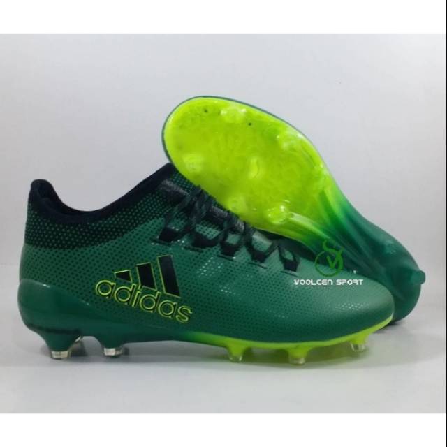 Sepatu Bola Adidas X17 Dark Green FG