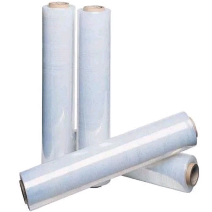 

Plastik wrapping stretch film bening roll plastik lilit packing murah 50x150