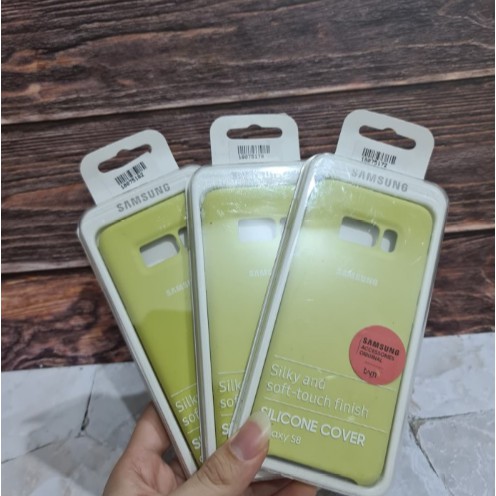 SAMSUNG SILICON COVER GALAXY S8 CASE ORIGINAL RESMI SEIN